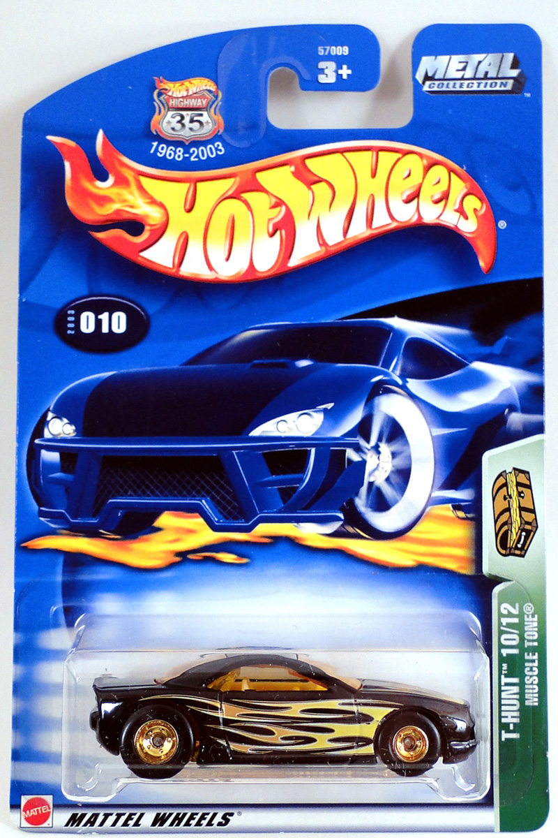 hot wheels Treasure Hunt Muscle Tone collector 2003-010 CP32 