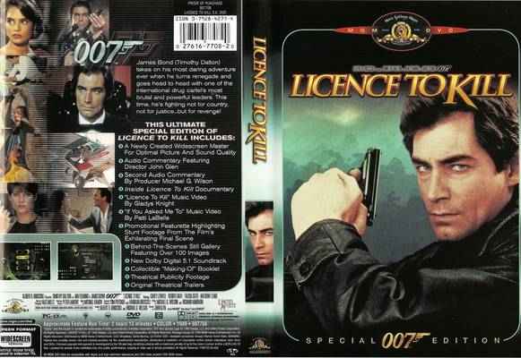 License To Kill | Audiovisual Recordings (VHS, DVD, Film Reels, etc ...