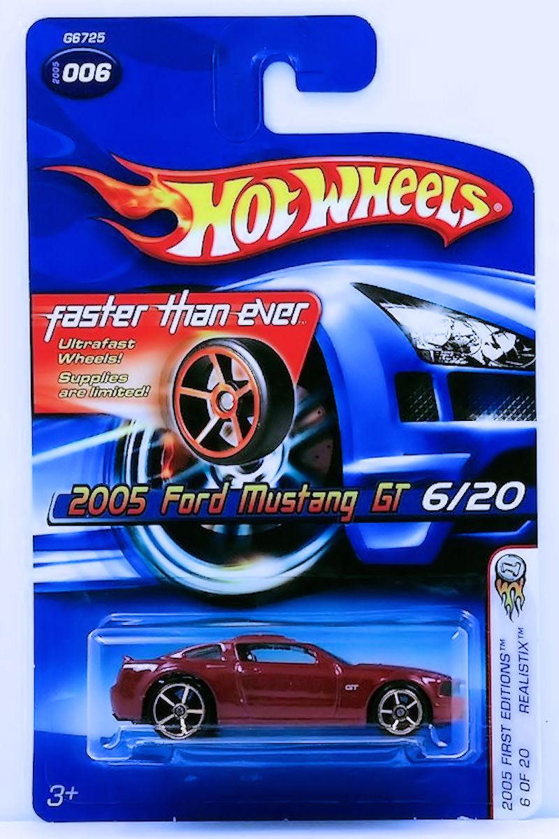 Hot wheels 2005 ford mustang gt online
