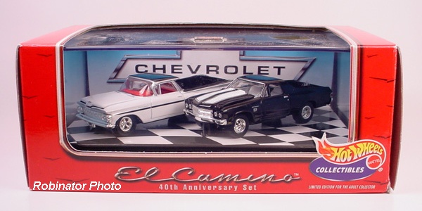 El Camino 40th Anniversary Model Vehicle Sets hobbyDB