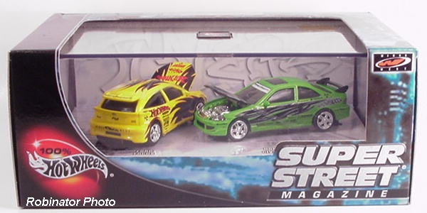 Super Street Magazine Model Vehicle Sets hobbyDB