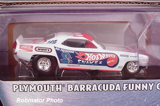 Hot wheels plymouth barracuda funny car outlet