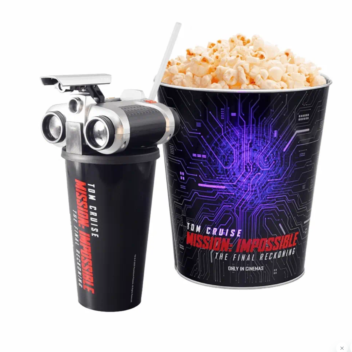 トイガン Mission Impossible Popcorn Case Mission: Impossible - The Final Reckoning Goggle Tumbler and