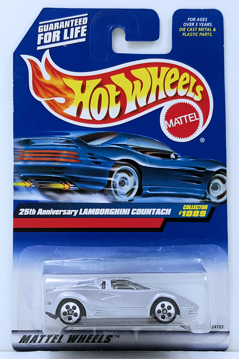 25th Anniversary Lamborghini Countach Model Cars hobbyDB