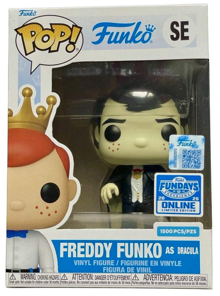 【希少品】Freddy Funko フレディファンコ as Dracula Funko HALLOWEEN FREDDY Vampire dracula Vinyl Figure ~ Funko