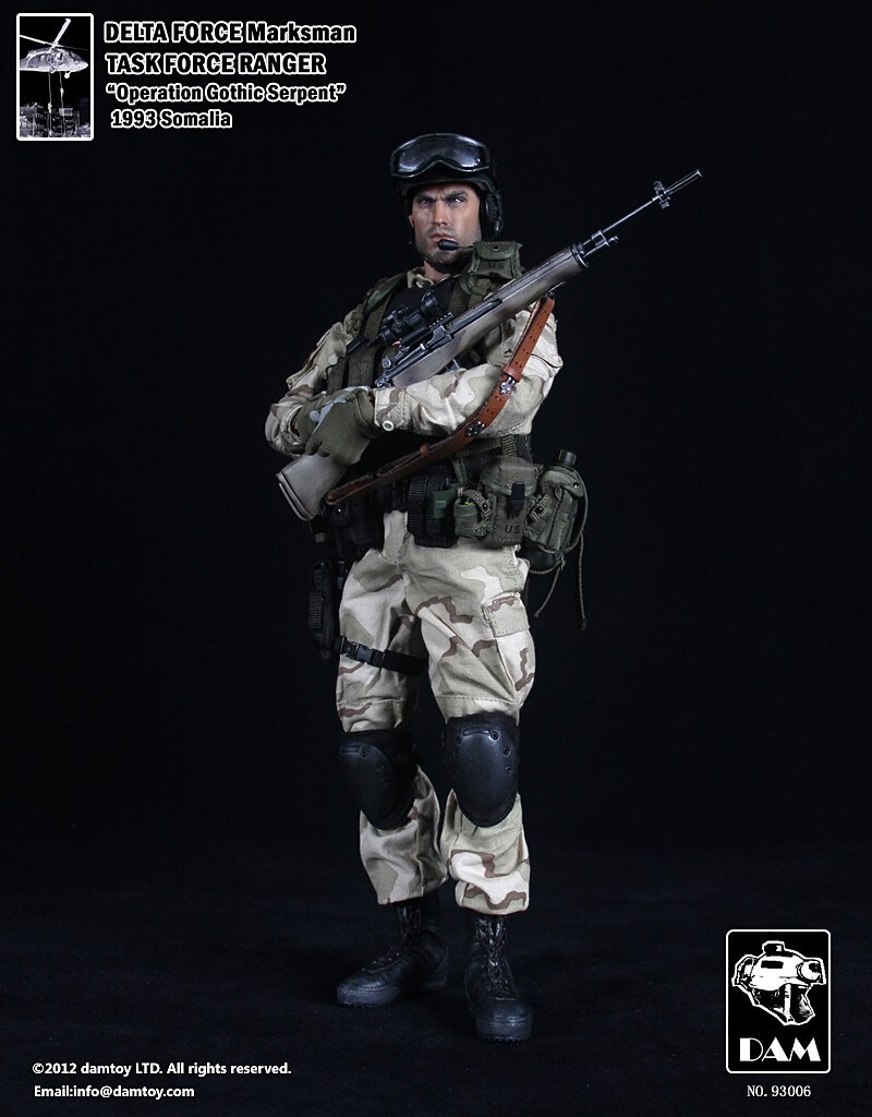 ミリタリー DELTA FORCE Marksman TASK FORCE RANGER Delta Force Marksman - Task Force Ranger - Operation Gothic