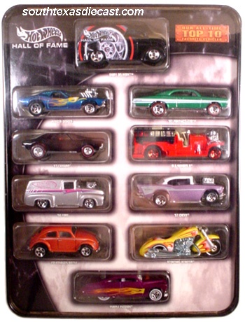 Hot wheels hall best sale of fame top 10