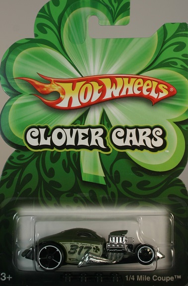 2008 Hot Wheels Clover Cars 1/4 Mile Coupe 