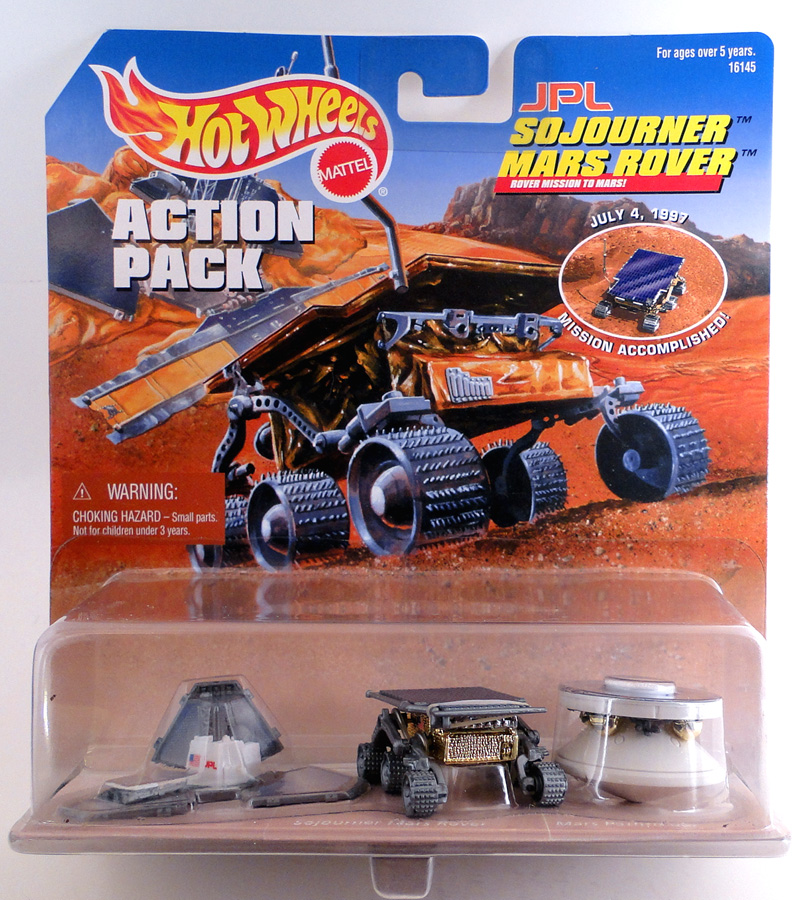 Hot wheels action pack sojourner mars rover outlet