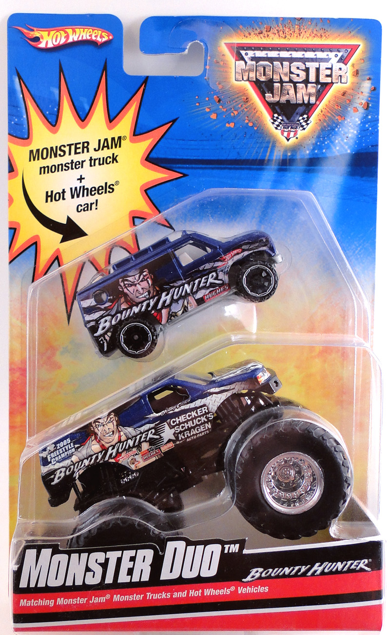 Monster jam bounty hunter hot sale toy