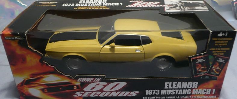 1:18 Gone in Sixty Seconds (1974) - 1973 Ford Mustang Mach 1 Eleanor