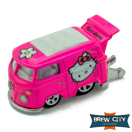 Custom Kool Kombi versiòn Zamac HELLO KITTY hot wheels
