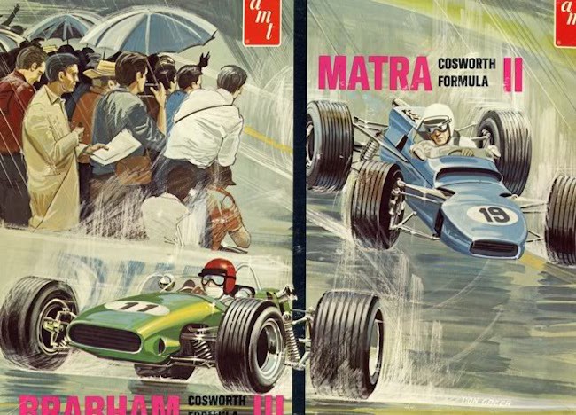 Dag Verspilling Bakkerij Brabham Cosworth Formula 3 and Matra Forumla 2 | Model Racing Car Kits |  hobbyDB