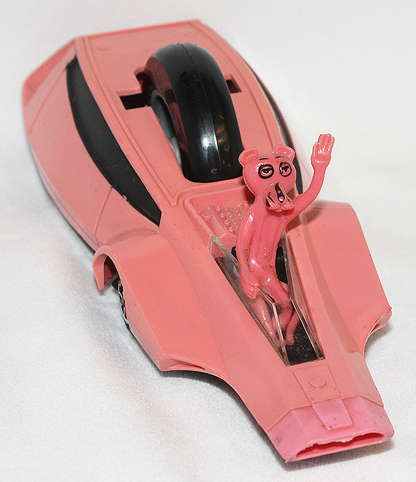 Pink panther toy discount car