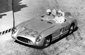 1/43 Spark 1955 Mercedes-Benz 300 SLR #104 Winner Targa
