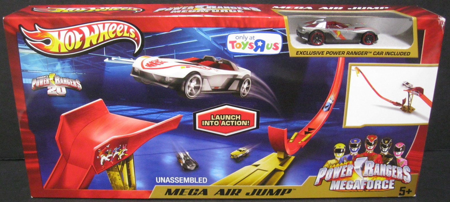 Hot Wheels Power Rangers Mega Air Jump Track hobbyDB