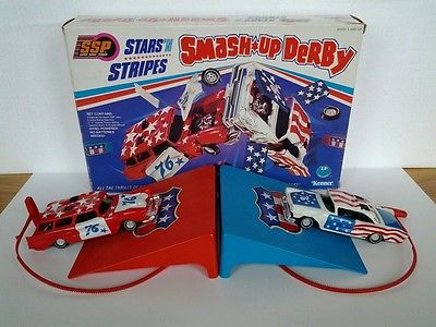 Kenner SSP Smash Up Derby Stars and Stripes Model Vehicle Sets hobbyDB