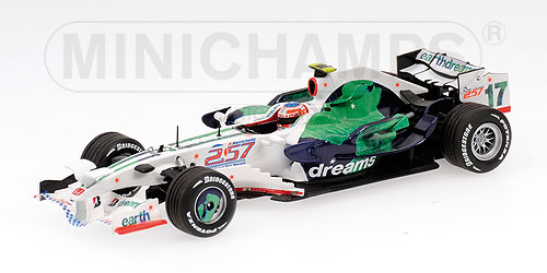 アメージングタイランド・グランドセール Honda Grand Turkish Race 257th - Barrichello Rubens - RA108 レーシングカー