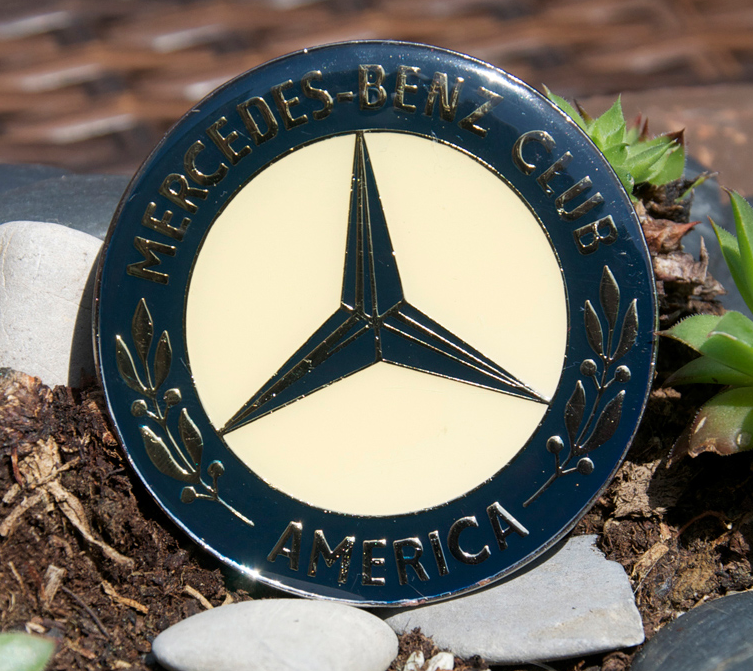 Mercedes-Benz Club Of America Car Badge, Car Badges