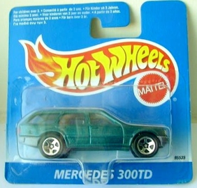 Hot wheels mercedes on sale 300td