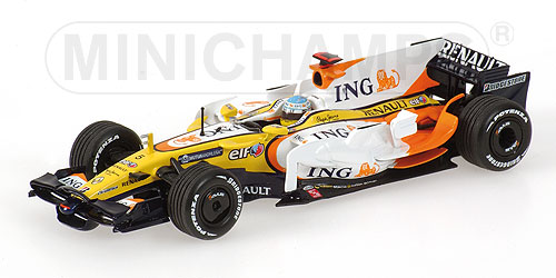Renault R28 - Fernando Alonso - 2008 | Model Racing Cars
