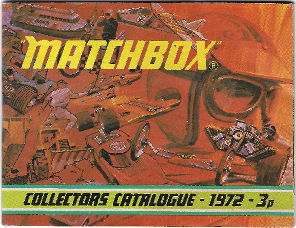 1972 MATCHBOX COLLECTOR'S CATALOG USA EDITION 5 1/2" X 4 1/4" 48 PAGES 