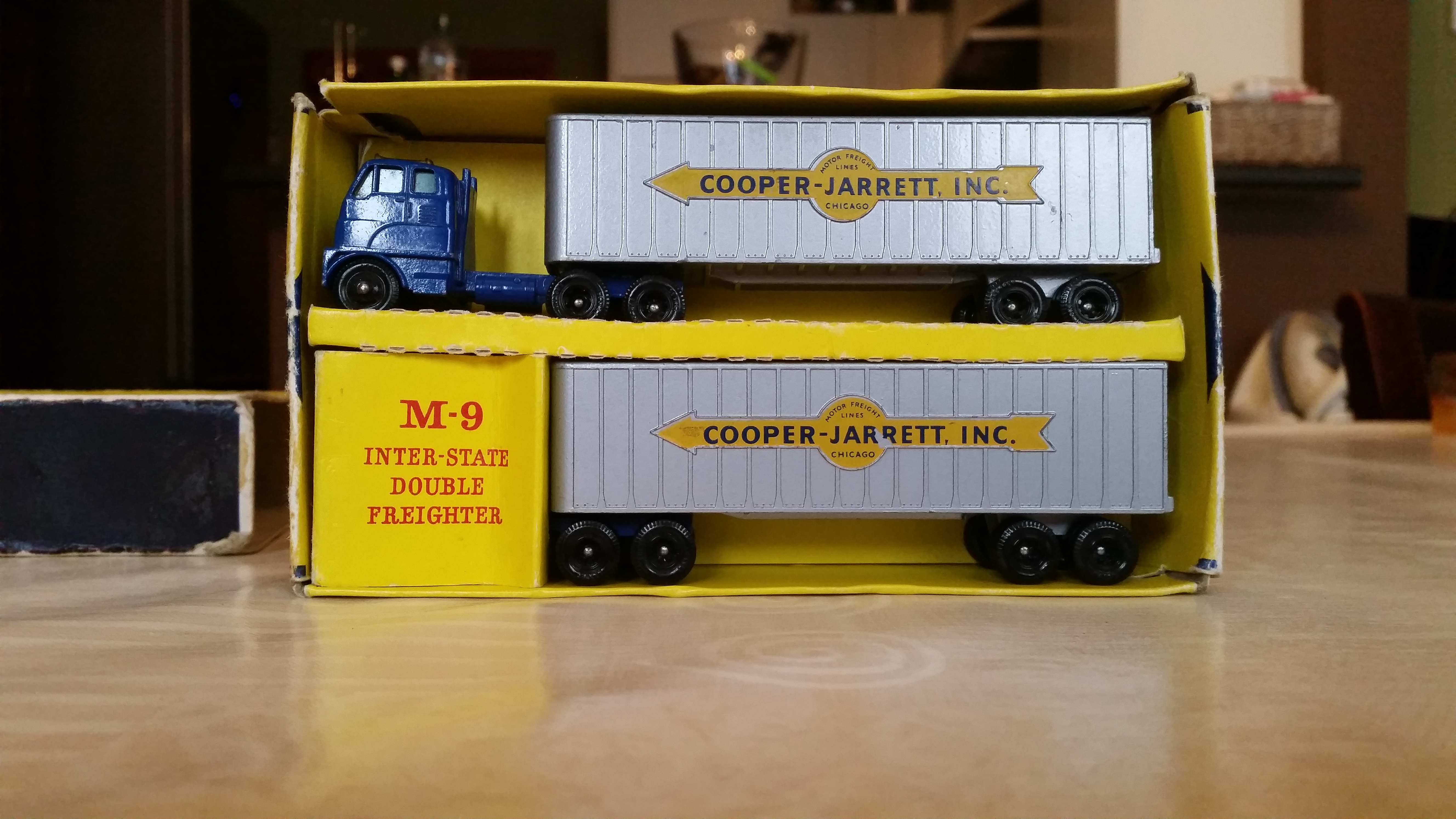 Matchbox M9 Interstate Freighter Cooper Jarrett Inc Waterslide Transfers Set 