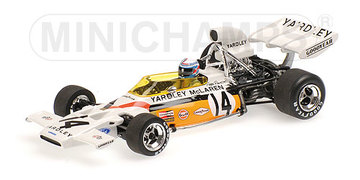 1972 McLaren M19C Denis Hulme winner South African Grand Prix by Minichamps 