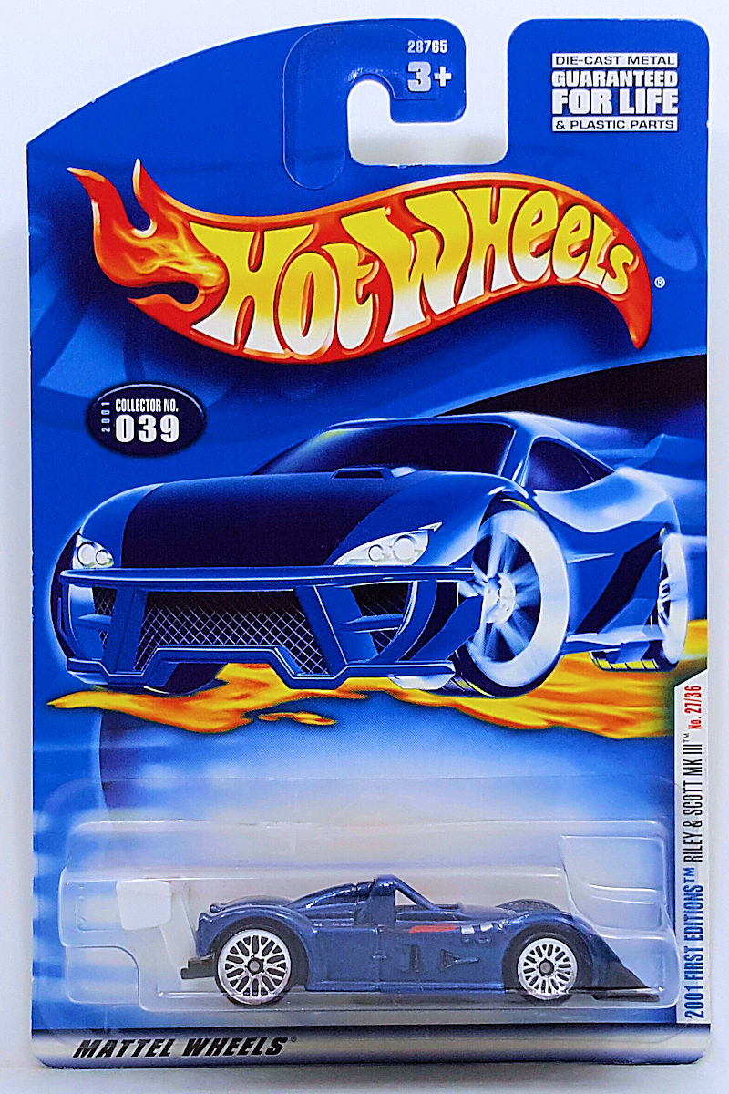 Hot Wheels 2001 First Editions #039 ~ Riley & Scott MK III