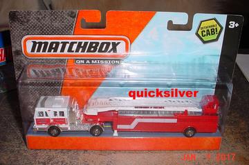 Matchbox mega new arrivals ton fire truck