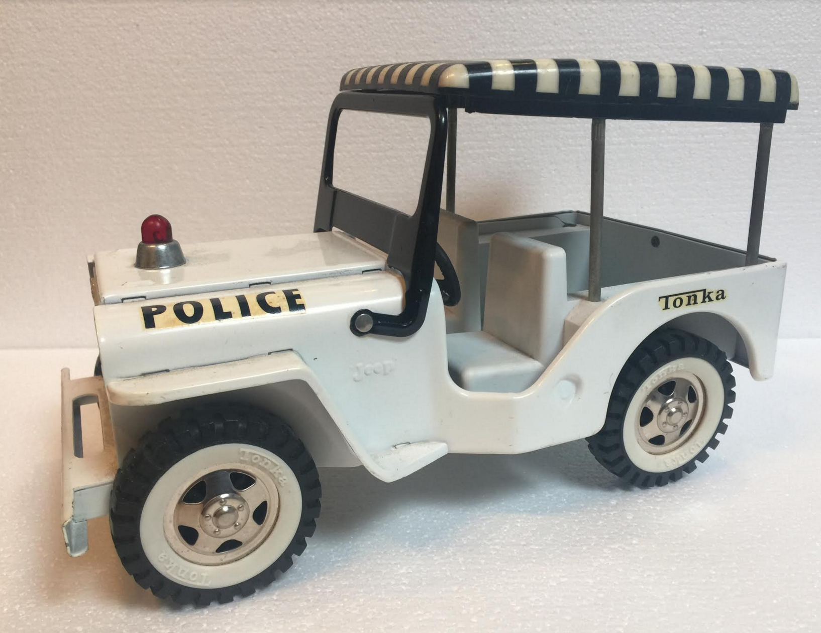 Tonka Police Jeep Model Trucks hobbyDB