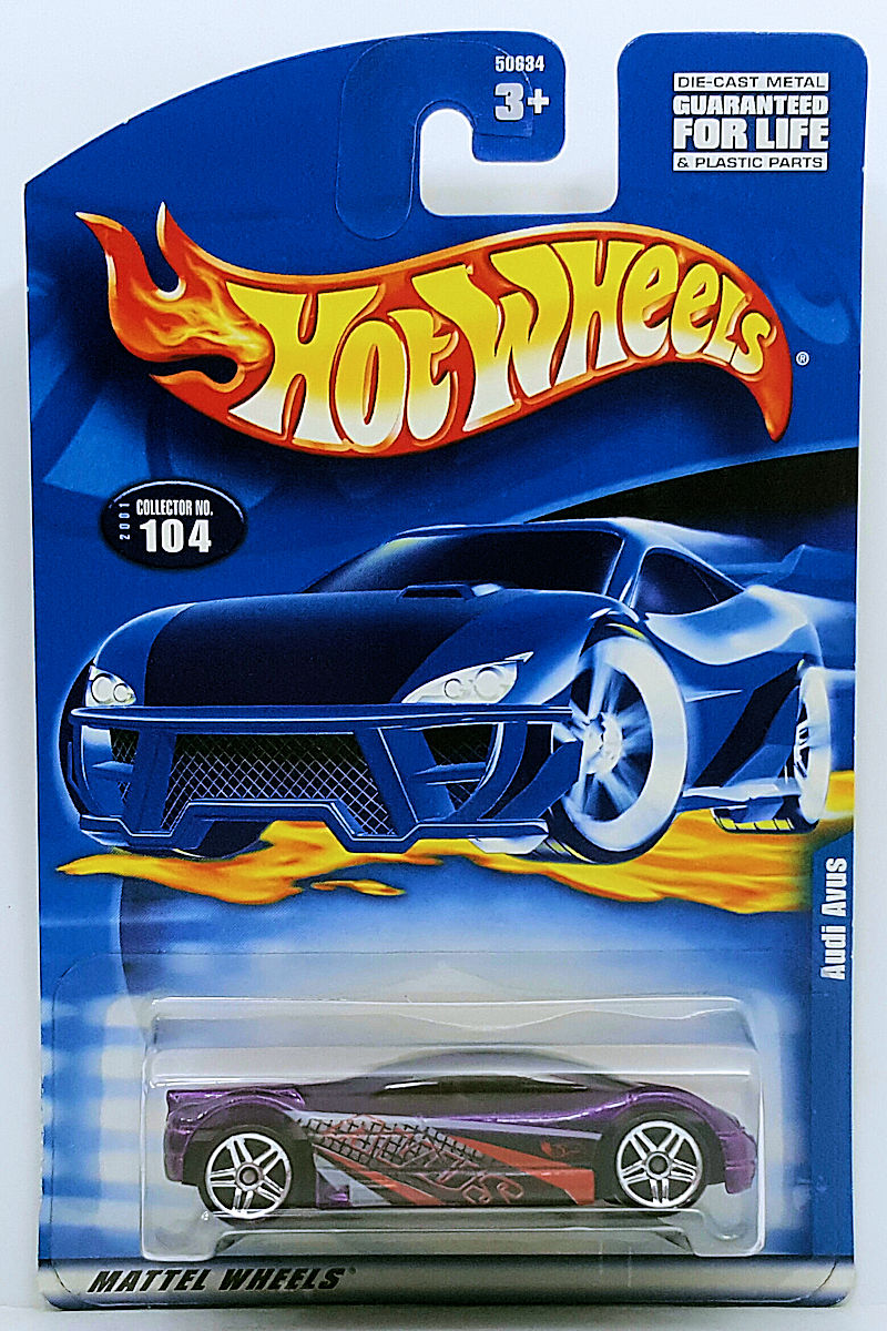2001 Hot Wheels #104 Audi Avus 
