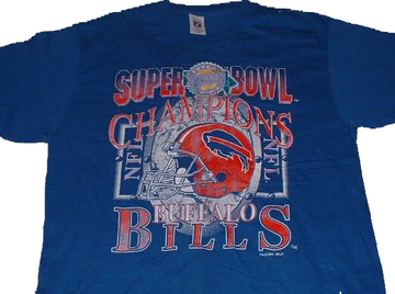 Buffalo Bills Super Bowl XXVII Champions T-shirt