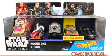 Hot wheels star shop wars 5 pack