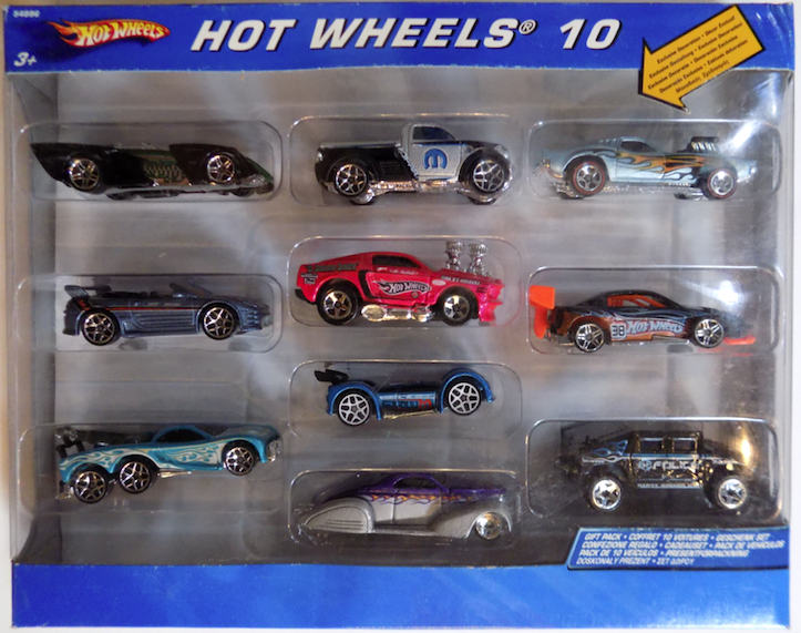 Hot Wheels 10, Model Vehicle Sets