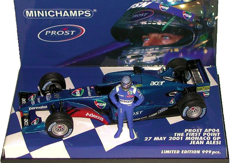 MINICHAMPS 1/43 403 010222 Prost Acer AP04 THE FIRST POINT