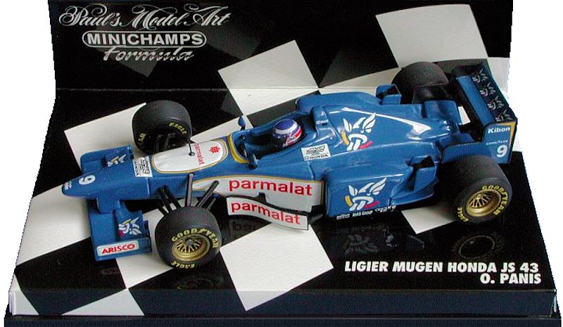 最高の品質 Minichamps 1/43 Ligier Mugen Honda JS43 | Model Racing Cars ミニカー