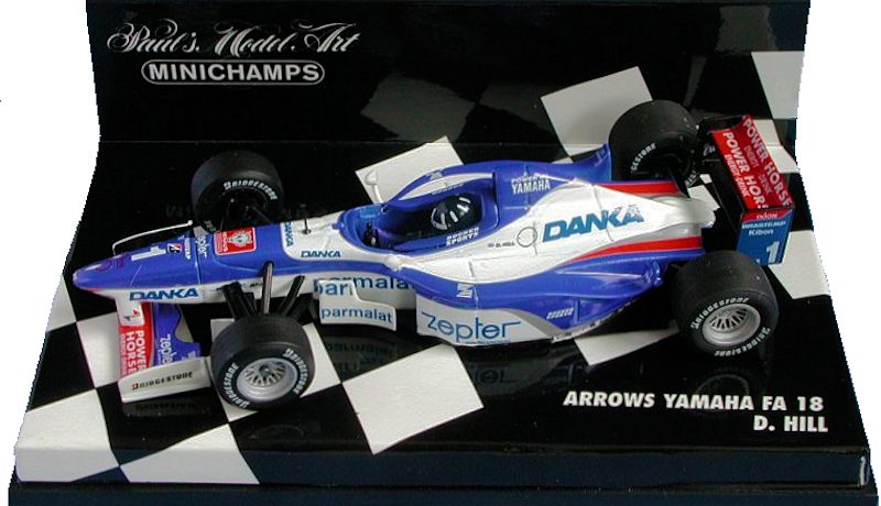 定番のお歳暮&冬ギフトの商品をすべ - Hill Damon - A18 Yamaha Arrows 1997 Cars Racing Model | レーシングカー