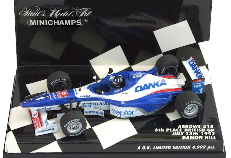 1/43 ミニチャンプス 430970001 アロウズ ヤマハ FA18 1997 #1 D