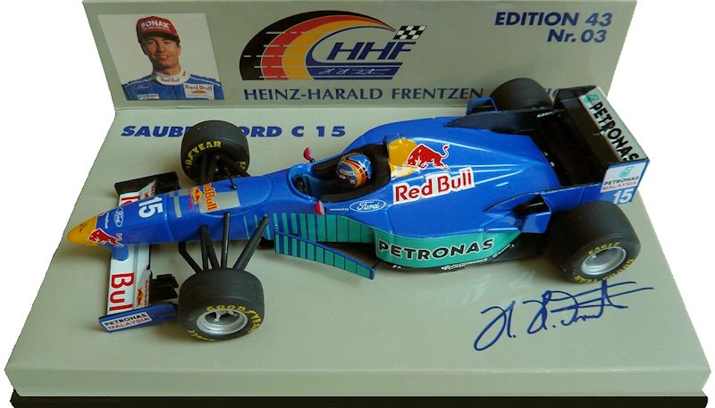 Sauber Ford C15 - Heinz-Harald Frentzen - 1996 | Model Racing Cars