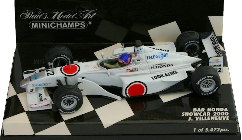BAR-Honda - Jacques Villeneuve - Show Car 2000 | Model Racing Cars | hobbyDB