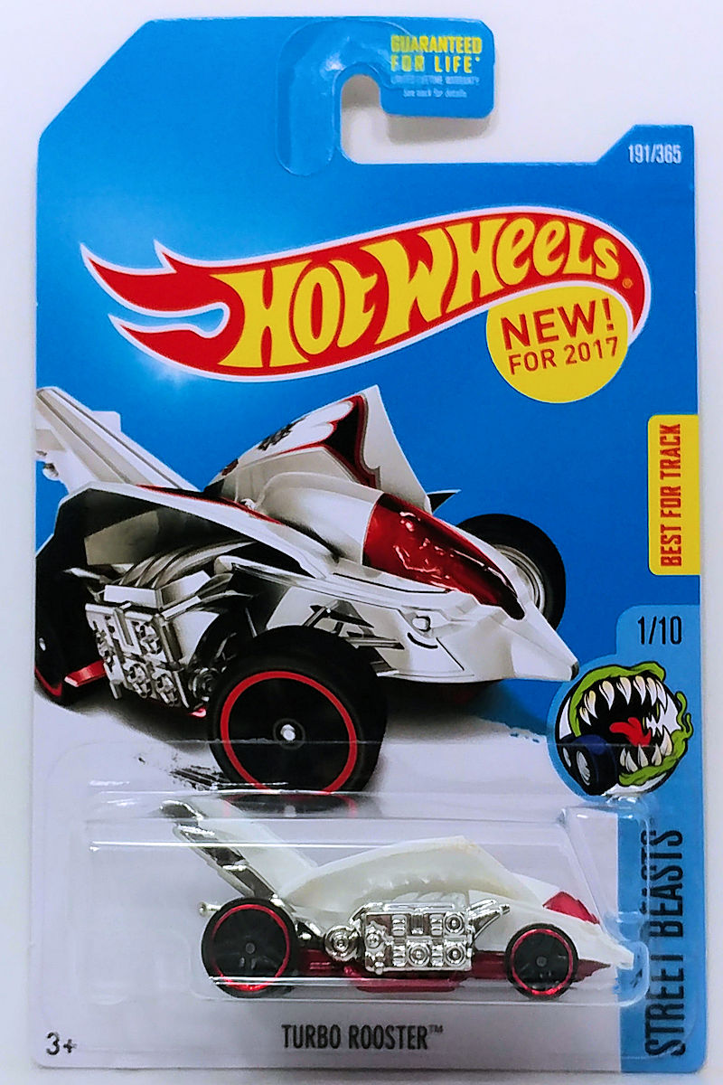 B or C Case 2018 Hot Wheels Car 39/365 Turbo Rooster 