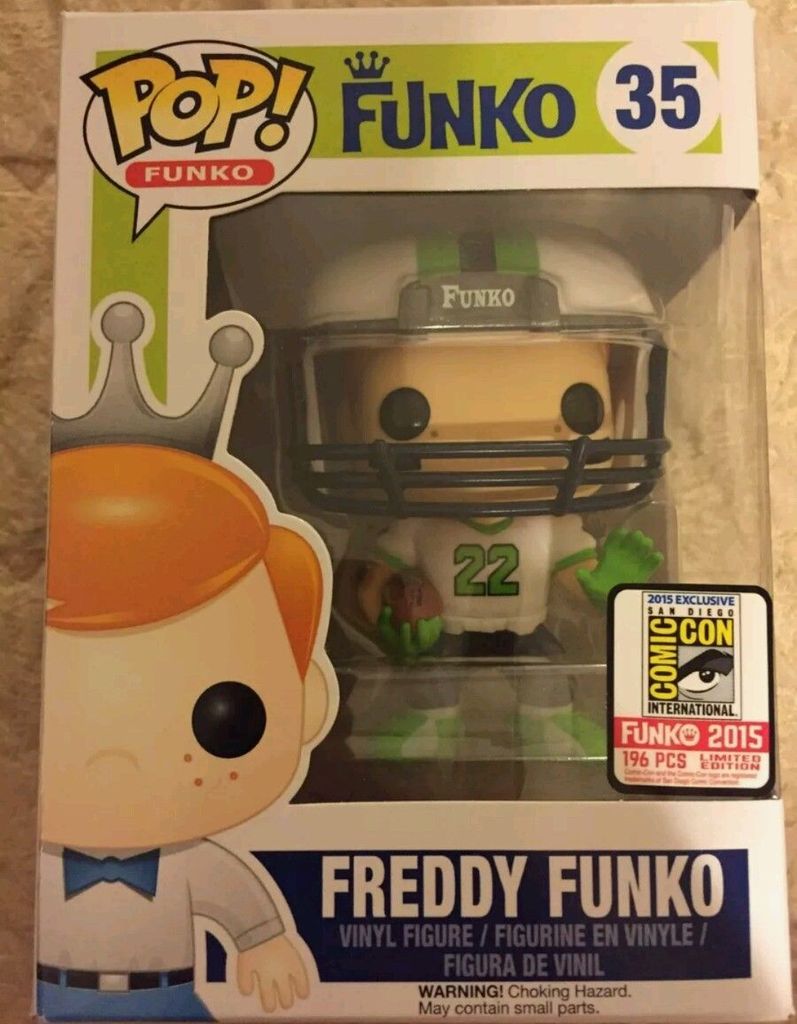 Freddy Funko Football Freddy Funko Headquarters HQ Limited! Funko Pop 