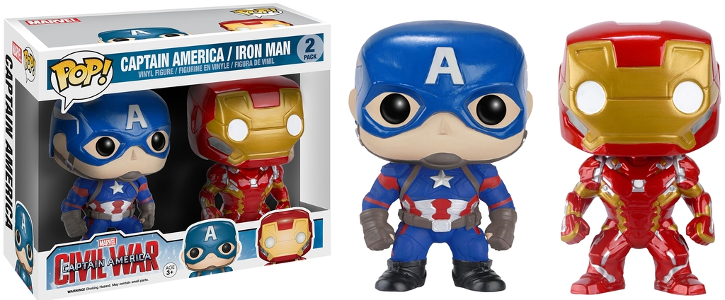 gekruld Begrip bewaker Captain America and Iron Man | Vinyl Art Toys | hobbyDB