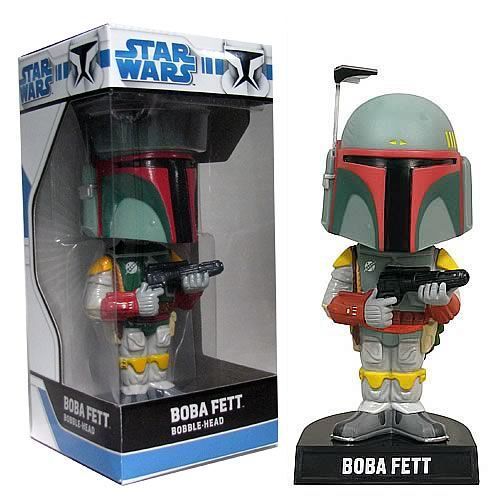 Star Wars Boba Fett Wacky Wobbler Vinyl Bobble-head by Funko 8321 for sale online