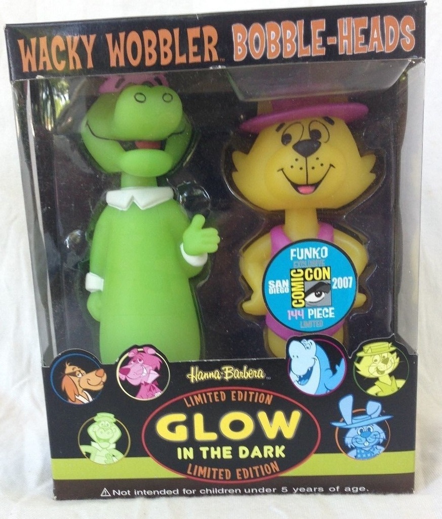 Wally Gator And Top Cat Glow In The