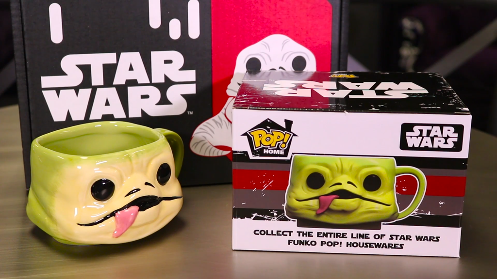 POP Smuggler’s Bounty Jabba The Hut Ceramic Coffee Mug Cup Star Wars Palace Box 