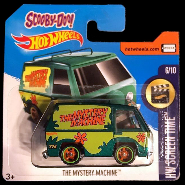 Hot wheels mystery machine super treasure hunt top