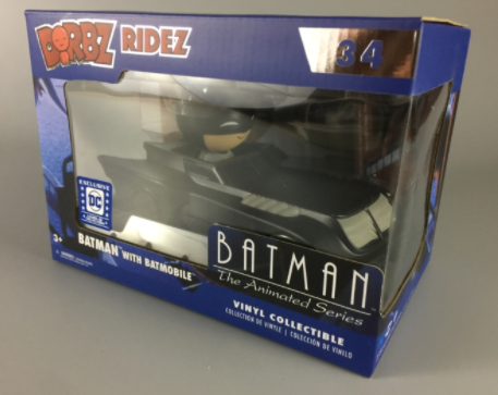 Dorbz Ridez Batman Batmobile Klassisch TV Serie Vinyl Sammlerstück Figur 