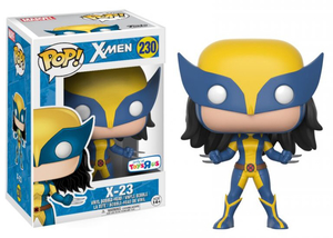 Funko X-Men X-23 Pop Marvel Figure Wolverine SDCC Toys R Us Exclusive 